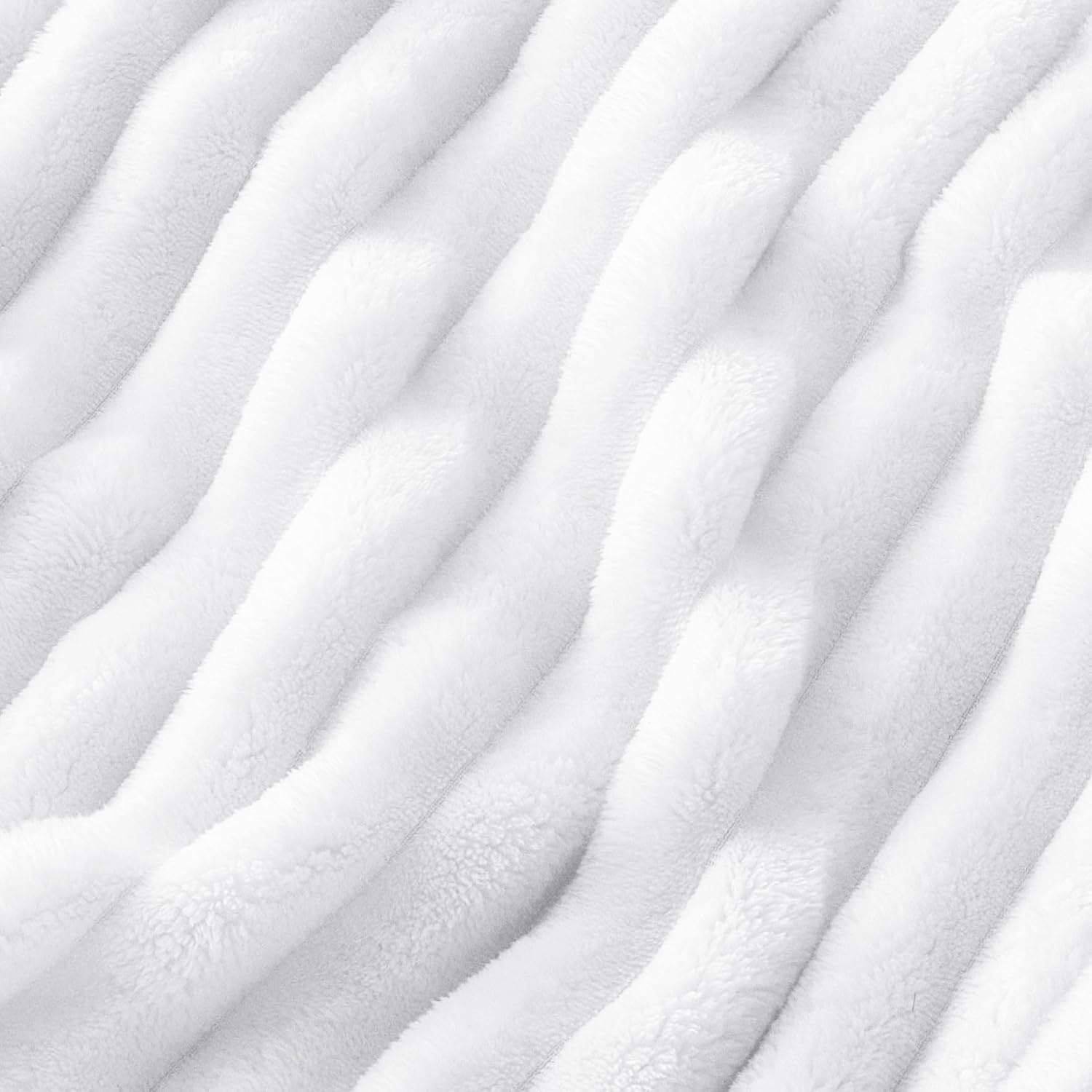 image:imageBedsure Soft Cozy Twin XL Blanket for Bed College Dorm Off White 66x90 Birthday Gifts for Women Mom Her Warm Lightweight Cozy Fluffy Throw Blanket Sofa Dorm Room Home Decor Machine WashableBright White