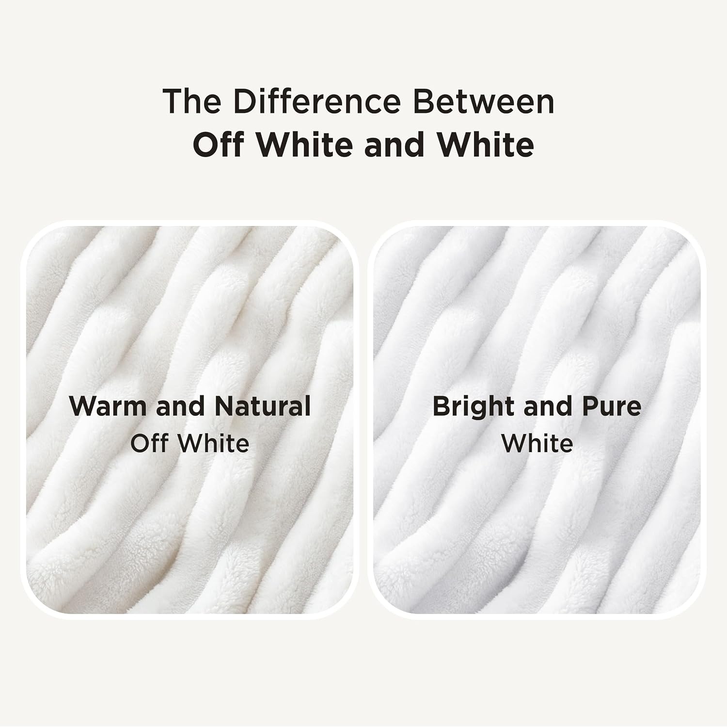 image:imageBedsure Soft Cozy Twin XL Blanket for Bed College Dorm Off White 66x90 Birthday Gifts for Women Mom Her Warm Lightweight Cozy Fluffy Throw Blanket Sofa Dorm Room Home Decor Machine WashableBright White