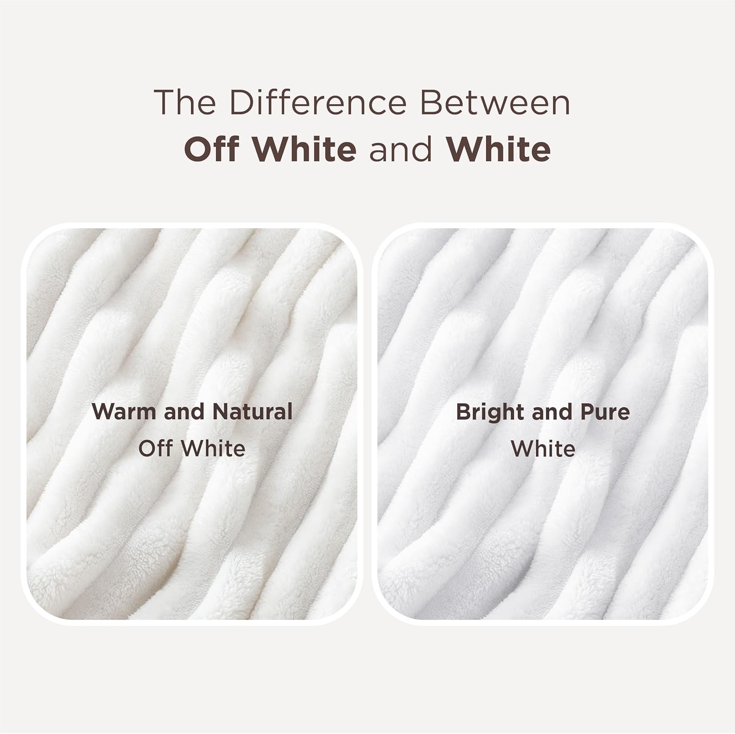 image:imageBedsure Soft Cozy Twin XL Blanket for Bed College Dorm Off White 66x90 Birthday Gifts for Women Mom Her Warm Lightweight Cozy Fluffy Throw Blanket Sofa Dorm Room Home Decor Machine WashableOff White