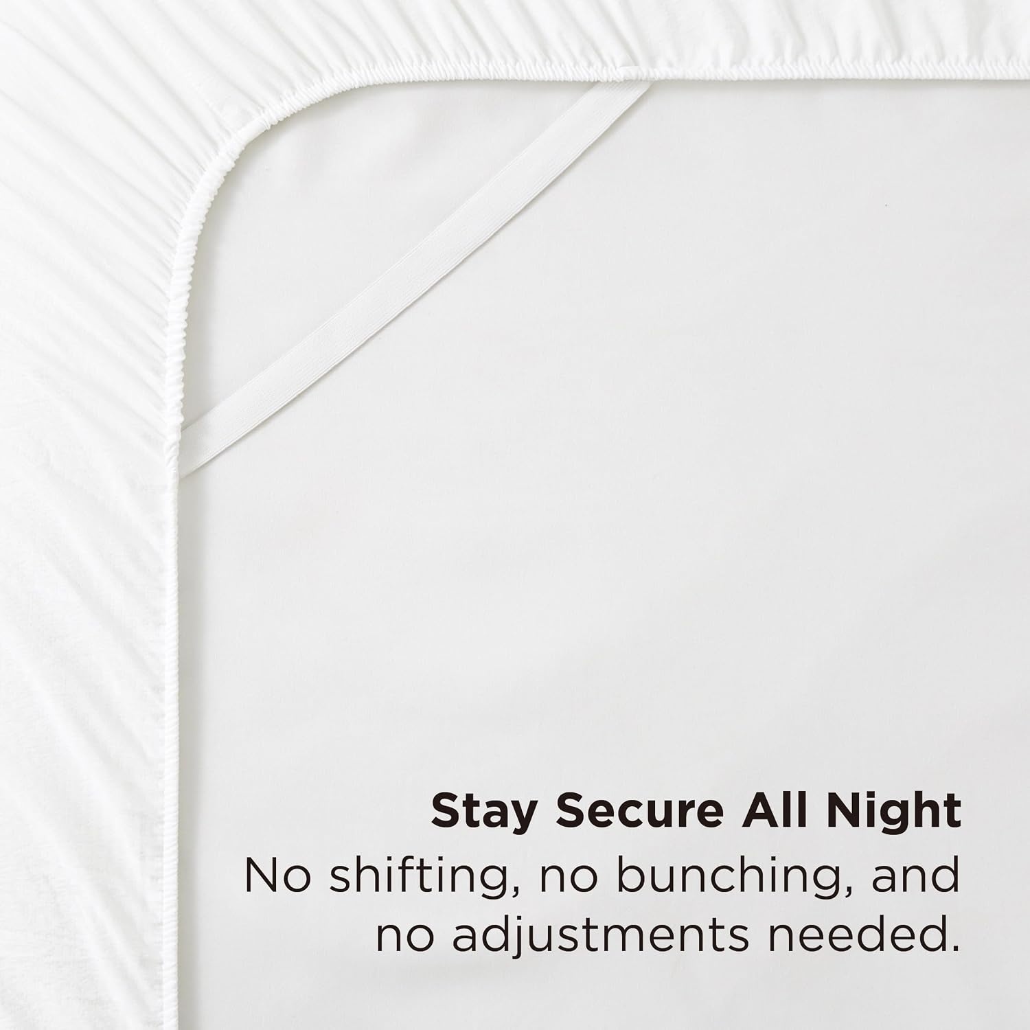 image:imageBedsure Striped Sheets Queen SizeImitation Cotton Fits Up to 16 Mattress Jacquard Dobby Striped Breathable Lightweight and Easy Care Bedsheet amp Pillowcases Gifts for KidsWomenMenDark BlueWhite