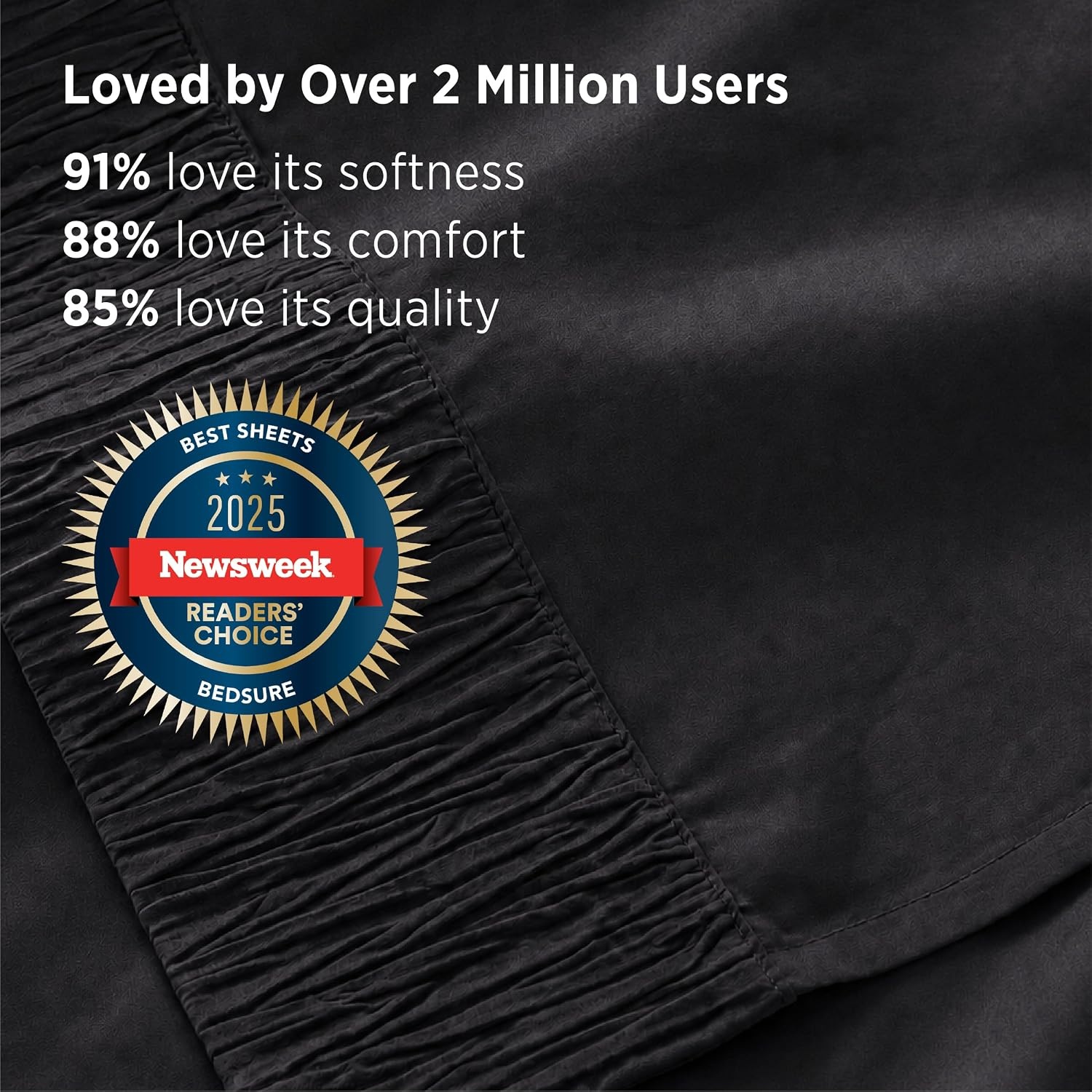 image:imageBedsure Twin XL Sheets Dorm Bedding 3 Pieces Soft Extra Long Twin Sheets Breathable Cooling Oeko Tex Deep Pocket Easy Care Resistant Sturdiness Lightweight College Dorm Bedding for Students04 Black