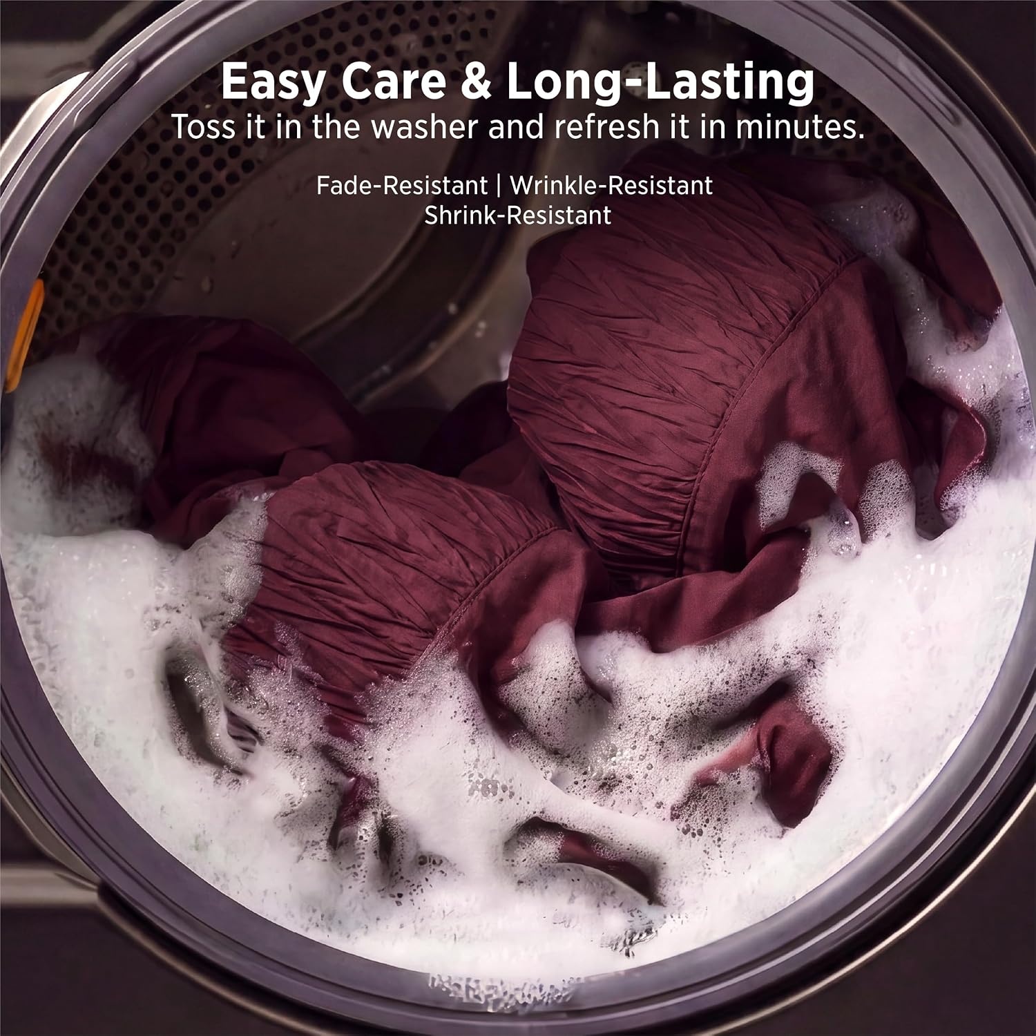 image:imageBedsure Twin XL Sheets Dorm Bedding 3 Pieces Soft Extra Long Twin Sheets Breathable Cooling Oeko Tex Deep Pocket Easy Care Resistant Sturdiness Lightweight College Dorm Bedding for Students21 Red