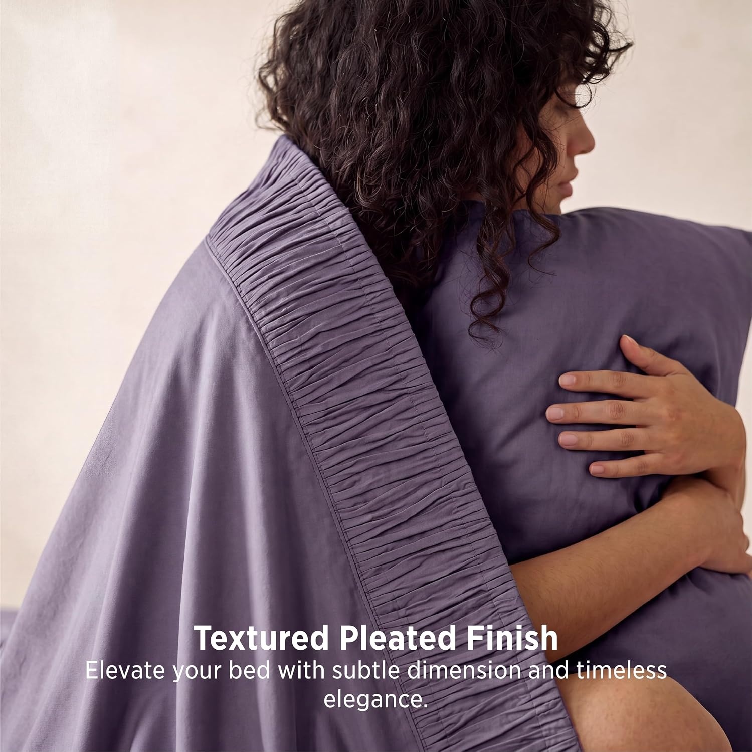 image:imageBedsure Twin XL Sheets Dorm Bedding 3 Pieces Soft Extra Long Twin Sheets Breathable Cooling Oeko Tex Deep Pocket Easy Care Resistant Sturdiness Lightweight College Dorm Bedding for Students28 Dusty Purple