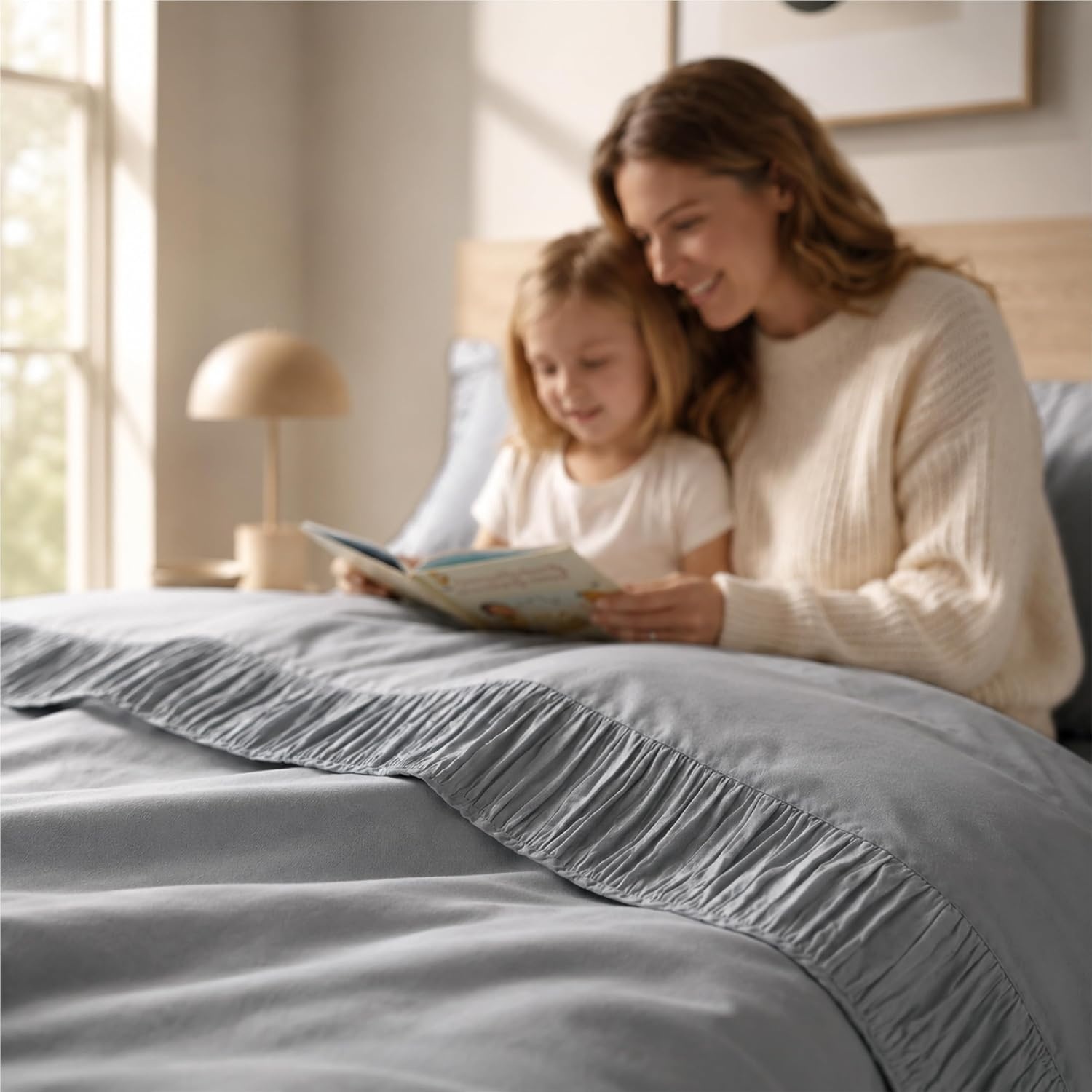 image:imageBedsure Twin XL Sheets Dorm Bedding 3 Pieces Soft Extra Long Twin Sheets Breathable Cooling Oeko Tex Deep Pocket Easy Care Resistant Sturdiness Lightweight College Dorm Bedding for Students19 Grey