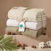 Bedsure 100% Cotton Muslin Blanket Twin XL for Bed – 4-Layer Breathable and Lightweight Soft Gauze Muslin Blankets for Adults, PureWoven Thin Summer Blanket for College Dorm, Linen Beige, 66×90 Inches(04 – White)