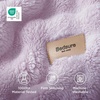 Bedsure 3D Fleece Bubble Blankets for Couch – Cute Pink Throw Blanket for Sofa Bedroom Decor – Luxury Soft Cozy Pink Birthday Gifts for Women Girls, Lightweight, Light Pink, 50″×60″(06 Light Purple)