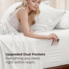 Bedsure Deep Pocket King Sheet Set, 6 Piece, Prewashed Ultra-Soft, 18-inch | Extra Deep Pocket, Breathable, Secure Fit, Hotel Luxury Bedding, Dual Side Pockets, Fade Resistant, For Air Mattress
