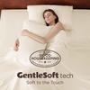 Bedsure Deep Pocket Queen Sheets Set – Fits Mattresses Up to 21 Inches Thick – 4 Piece GentleSoft Bed Sheets, Moisture Wicking, Soft & Cooling Bedsheet & Pillowcases, Easy & Secure Fit, Linen(14 – Cream)