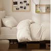 Bedsure Duvet Cover Twin/Twin XL Size – Soft Double Brushed Bedding Set for Kids & Adults, Zipper Closure, 2 Pieces, Includes 1 Duvet Cover (68″x90″) & 1 Pillow Sham, NO Comforter, White(03 – Light Beige)