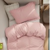 Bedsure Duvet Cover Twin/Twin XL Size – Soft Double Brushed Bedding Set for Kids & Adults, Zipper Closure, 2 Pieces, Includes 1 Duvet Cover (68″x90″) & 1 Pillow Sham, NO Comforter, White(08 – Pink)