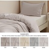 Bedsure Duvet Cover Twin/Twin XL Size – Soft Double Brushed Bedding Set for Kids & Adults, Zipper Closure, 2 Pieces, Includes 1 Duvet Cover (68″x90″) & 1 Pillow Sham, NO Comforter, White(03 – Taupe)
