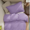 Bedsure Duvet Cover Twin/Twin XL Size – Soft Double Brushed Bedding Set for Kids & Adults, Zipper Closure, 2 Pieces, Includes 1 Duvet Cover (68″x90″) & 1 Pillow Sham, NO Comforter, White(05 – Light Purple)