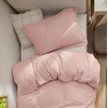 Bedsure Duvet Cover Twin/Twin XL Size – Soft Double Brushed Bedding Set for Kids & Adults, Zipper Closure, 2 Pieces, Includes 1 Duvet Cover (68″x90″) & 1 Pillow Sham, NO Comforter, White(08 – Blush Pink)