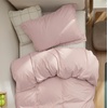 Bedsure Duvet Cover Twin/Twin XL Size – Soft Double Brushed Bedding Set for Kids & Adults, Zipper Closure, 2 Pieces, Includes 1 Duvet Cover (68″x90″) & 1 Pillow Sham, NO Comforter, White(08 – Rose Pink)