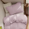 Bedsure Duvet Cover Twin/Twin XL Size – Soft Double Brushed Bedding Set for Kids & Adults, Zipper Closure, 2 Pieces, Includes 1 Duvet Cover (68″x90″) & 1 Pillow Sham, NO Comforter, White(08 – Pink Mocha)