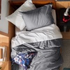 Bedsure Duvet Cover Twin/Twin XL Size – Soft Double Brushed Bedding Set for Kids & Adults, Zipper Closure, 2 Pieces, Includes 1 Duvet Cover (68″x90″) & 1 Pillow Sham, NO Comforter, White(00 – Grey)
