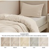 Bedsure Duvet Cover Twin/Twin XL Size – Soft Double Brushed Bedding Set for Kids & Adults, Zipper Closure, 2 Pieces, Includes 1 Duvet Cover (68″x90″) & 1 Pillow Sham, NO Comforter, White(03 – Light Beige)