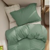 Bedsure Duvet Cover Twin/Twin XL Size – Soft Double Brushed Bedding Set for Kids & Adults, Zipper Closure, 2 Pieces, Includes 1 Duvet Cover (68″x90″) & 1 Pillow Sham, NO Comforter, White(04 – Sage Green)