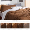 Bedsure Duvet Cover Twin/Twin XL Size – Soft Double Brushed Bedding Set for Kids & Adults, Zipper Closure, 2 Pieces, Includes 1 Duvet Cover (68″x90″) & 1 Pillow Sham, NO Comforter, White(07 – Brown)