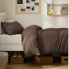 Bedsure Duvet Cover Twin/Twin XL Size – Soft Double Brushed Bedding Set for Kids & Adults, Zipper Closure, 2 Pieces, Includes 1 Duvet Cover (68″x90″) & 1 Pillow Sham, NO Comforter, White(07 – Dark Brown)