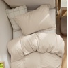 Bedsure Duvet Cover Twin/Twin XL Size – Soft Double Brushed Bedding Set for Kids & Adults, Zipper Closure, 2 Pieces, Includes 1 Duvet Cover (68″x90″) & 1 Pillow Sham, NO Comforter, White(00 – Beige)