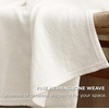 Bedsure GentleSoft 100% Cotton Blanket Twin XL Size for Bed – Cooling Breathable and Lightweight, Soft Cozy Textured Herringbone Woven Summer Blanket for College Dorm, Linen Beige, 66×90 inches(02 – Cream)