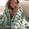 Bedsure GentleSoft Fluffy Fuzzy Tie-dye Dark Grey Throw Blanket for Men, Soft Cozy Fleece Faux Fur Blanket for Couch, Mens Room Decor Charcoal Gray Bed Cover, Thick Warm Plush Gifts(Sage Green)