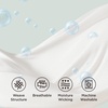 Bedsure Lightweight 100% Cotton Waffle Blanket, Twin XL, Linen | Summer, Breathable, Soft, Light, Thin, Bed, Couch, Sofa, Chair, 66″x90″, Sheet Blanket, Dorm Room Essentials, Guys, Girls(White)