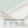 Bedsure Lightweight 100% Cotton Waffle Blanket, Twin XL, Linen | Summer, Breathable, Soft, Light, Thin, Bed, Couch, Sofa, Chair, 66″x90″, Sheet Blanket, Dorm Room Essentials, Guys, Girls(Ivory)