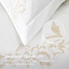 Bedsure PureWoven 100% Cotton Percale Duvet Cover Queen, Rope Weave, White | Hotel-Style Breathable Comforter Cover, Crisp & Lightweight Feel, Zipper & 8 Ties, Easy Machine Care, 3-Piece, 90″x90″, White(08 – Hotel Curly Frame)