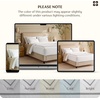 Bedsure PureWoven 100% Cotton Percale Duvet Cover Queen, Rope Weave, White | Hotel-Style Breathable Comforter Cover, Crisp & Lightweight Feel, Zipper & 8 Ties, Easy Machine Care, 3-Piece, 90″x90″, White(05 – Hotel Frame Embroidery)