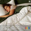Bedsure PureWoven 100% Organic Cotton Queen Duvet Cover Set, Ivory | GOTS Certified, Luxury, Zipper Closure, Ultra-Soft Breathable, 2 Pillow Shams Included, 8 Ties, for Sensitive Skins, 90″x90″(Ivory (No Comforter))