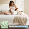 Bedsure PureWoven 100% Viscose Derived from Bamboo King Size Sheet Set 3PCS | Organically Grown, 18″ Deep Pocket, Cooling Fitted Sheet Set for Hot Sleepers, Luxury Silky Soft, No Flat Sheet, White(01 – White)