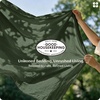 Bedsure PureWoven 100% Washed Cotton Duvet Cover Set, Queen Size, 3-PC | Linen Like Texture, Percale Breathable Bedding Set for All Seasons, Zipper Closure, 8 Corner Ties, Natural White, 90″ X 90″(11 – Olive Green (No Comforter))