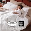 Bedsure PureWoven 3 Pieces 100% Cotton Waffle Duvet Cover Set, Queen, White | Waffle Weave Texture, Soft, Skin-Friendly, Breathable, All-Season, Machine Washable, Home Decor Gift, Good Housekeeping Seal(02 – Bright White (No Comforter))