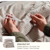 Bedsure PureWoven 3 Pieces 100% Cotton Waffle Duvet Cover Set, Queen, White | Waffle Weave Texture, Soft, Skin-Friendly, Breathable, All-Season, Machine Washable, Home Decor Gift, Good Housekeeping Seal(04 – Linen (No Comforter))