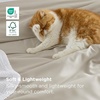 Bedsure PureWoven Cooling Duvet Cover, Ideal for Hot Sleepers, Queen Size | 100% Viscose Derived from Bamboo, Lightweight & Silky Soft, Breathable Moisture-Wicking Bedding Set, 3 Pieces, Olive Green(06 – Linen (No Comforter))