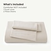 Bedsure PureWoven Cooling Duvet Cover, Ideal for Hot Sleepers, Queen Size | 100% Viscose Derived from Bamboo, Lightweight & Silky Soft, Breathable Moisture-Wicking Bedding Set, 3 Pieces, Olive Green(06 – Linen (No Comforter))