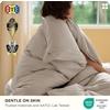Bedsure PureWoven Cooling Duvet Cover, Ideal for Hot Sleepers, Queen Size | Cotton Blend Viscose Derived from Bamboo, Breathable & Buttery Soft, Hotel Luxury Bedding Set, White(02 – Cooling Linen (No Comforter))