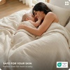 Bedsure PureWoven Muslin Duvet Cover, Cooling Bedding Set for Hot Sleepers | Cotton Blend Viscose Derived from Bamboo, Lightweight & Silky Soft, Breathable, All-Season, Linen(01 – 3-layer Gauze Linen (No Comforter))