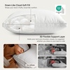 Bedsure Queen Feather Down Comforter & Cotton Hotel Pillows Set