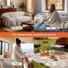 Bedsure Soft Cozy Twin XL Blanket for Bed College Dorm Off White 66″x90″ | Birthday Gifts for Women Mom Her, Warm Lightweight Cozy Fluffy Throw Blanket Sofa, Dorm Room Home Decor, Machine Washable(Beige)