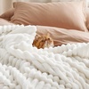Bedsure Soft Cozy Twin XL Blanket for Bed College Dorm Off White 66″x90″ | Birthday Gifts for Women Mom Her, Warm Lightweight Cozy Fluffy Throw Blanket Sofa, Dorm Room Home Decor, Machine Washable(Off White)