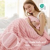 Bedsure Soft Cozy Twin XL Blanket for Bed College Dorm Off White 66″x90″ | Birthday Gifts for Women Mom Her, Warm Lightweight Cozy Fluffy Throw Blanket Sofa, Dorm Room Home Decor, Machine Washable(Coral Pink)