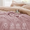 Bedsure Soft Cozy Twin XL Blanket for Bed College Dorm Off White 66″x90″ | Birthday Gifts for Women Mom Her, Warm Lightweight Cozy Fluffy Throw Blanket Sofa, Dorm Room Home Decor, Machine Washable(Pink)