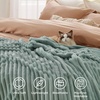 Bedsure Soft Cozy Twin XL Blanket for Bed College Dorm Off White 66″x90″ | Birthday Gifts for Women Mom Her, Warm Lightweight Cozy Fluffy Throw Blanket Sofa, Dorm Room Home Decor, Machine Washable(Sage Green)