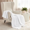 Bedsure Soft Cozy Twin XL Blanket for Bed College Dorm Off White 66″x90″ | Birthday Gifts for Women Mom Her, Warm Lightweight Cozy Fluffy Throw Blanket Sofa, Dorm Room Home Decor, Machine Washable(Bright White)