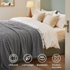 Bedsure Soft Cozy Twin XL Blanket for Bed College Dorm Off White 66″x90″ | Birthday Gifts for Women Mom Her, Warm Lightweight Cozy Fluffy Throw Blanket Sofa, Dorm Room Home Decor, Machine Washable(Frost Gray)