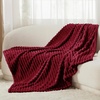 Bedsure Soft Cozy Twin XL Blanket for Bed College Dorm Off White 66″x90″ | Birthday Gifts for Women Mom Her, Warm Lightweight Cozy Fluffy Throw Blanket Sofa, Dorm Room Home Decor, Machine Washable(Deep Red)