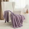 Bedsure Soft Cozy Twin XL Blanket for Bed College Dorm Off White 66″x90″ | Birthday Gifts for Women Mom Her, Warm Lightweight Cozy Fluffy Throw Blanket Sofa, Dorm Room Home Decor, Machine Washable(Light Purple)